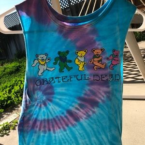 Grateful Dead tie dye tank